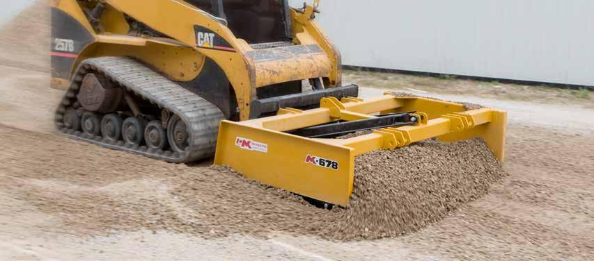 Grader Leveler This two in one combination of leveling and scraping makes short work of your grading jobs.