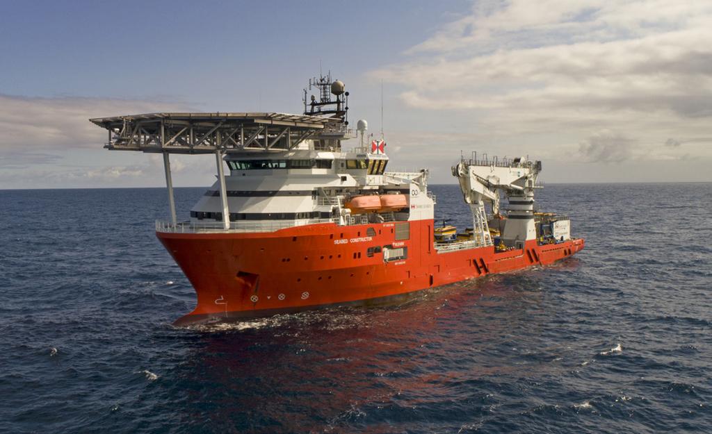 EXCELLENCE IN SUBSEA OPERATIONS Owned and operated by Swire Seabed, the Seabed Constructor is fully equipped with heavy duty WROVs, a multiple AUV survey spread and is fully supported by dedicated