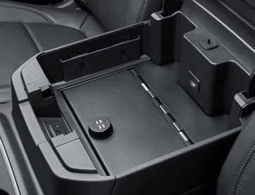 Center Console Lockable Storage Underseat Storage Organizer Interior storage solutions from Chevrolet Accessories are the best option to help you keep your gear tidy and in its place.