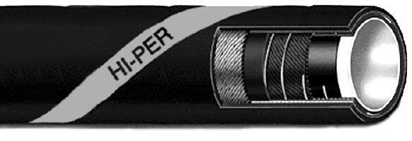 HI-PER Bulk A premium hose which is Teflon lined to handle a broad spectrum of fluids and materials in a wide variety of applications.