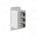 3 x M40 (15 27) 151942 1 Supports for ceiling mounting of sockets for ventilators up to 117kW