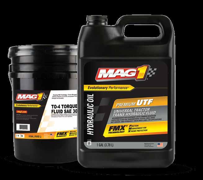 AGRICULTURE & CONSTRUCTION EQUIPMENT MAG 1 Agriculture and Construction Lubricants provide unsurpassed protection even in the harshest conditions.