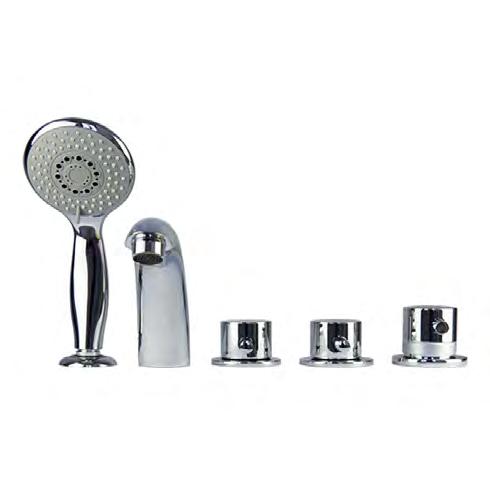 L-Shape Door Wheelchair Accessible Walk In Bathtub Specifications Faucet Options Thermostatic Control Valve 5 Piece Faucet Set Color/Finish: Chrome Features: