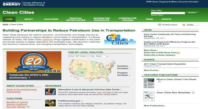 Clean Cities Web