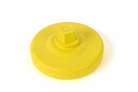 Nylon Hydrant Caps are only a fraction the weight of cast iron caps, yet they withstand normal hydrant operating pressure and resist permanent deformation under stress.