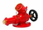 LANDING VALVES Hydrant Valves Hydrant Valves are designed to B.S 2060, B.S 5041, B.S 5041 Part2. Inlet : Flanged or threaded to international standards. Outlet : 65mm ( 2 Ω ) female instantaneous.