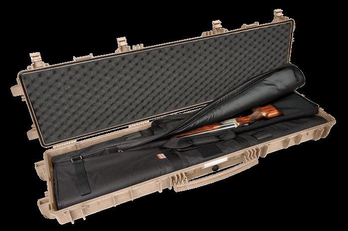 CASE 13513 Large rifle case. Ideal for carrying long rifles and accessories. LARGE RIFLE CASE << Version 13513.