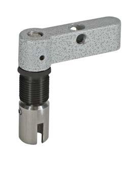 Complete with locknut. Variable pin length Fixed pin length Add IN for stainless steel body and handle M-0634.