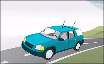 Job Aid: Advanced Car Kit 5 b) Antenna: If you decide to install an external antenna, first identify the most appropriate type of external antenna: windshield GSM antenna, roof-mounted GSM antenna,