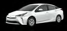 PRIUS SELECT FEATURES AWD-e Adds to or replaces features offered on Prius DRIVETRAIN All Wheel Drive - Electric Combined City & Highway Rating 4.