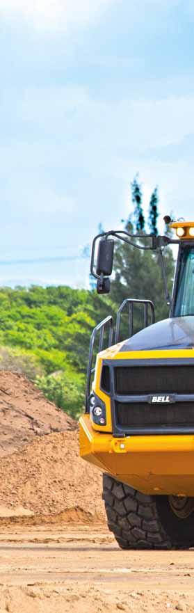 Building on pedi Building on from the D-series platform, Bell Equipment s evolutionary approach to design delivers optimised power-toweight ratio and legendary fuel efficiency.
