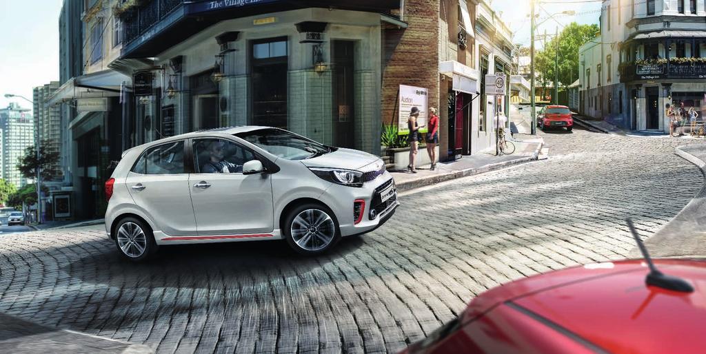 A perfect fit, wherever you go. With its compact dimensions, dynamic performance and agile handling, the Picanto is the ultimate match for any city.