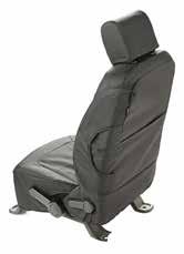 stand up to the rigorous use of the avid off-roader. This kit includes two front seat covers and one rear seat cover. Ballistic Seat Covers, Black Part # 07-10 Wrangler, Front 13216.
