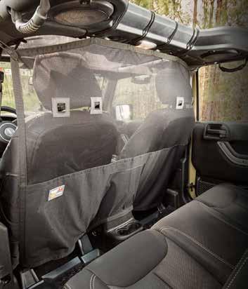 CARGO SEAT COVERS Protect your seats and increase interior storage with Rugged Ridge Cargo Seat Covers!