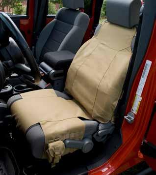 great look. Each cover has been specially designed with special elastic and Velcro straps to optimize the fit on your OE or aftermarket seat.
