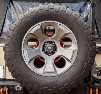 New! THIRD BRAKE LIGHT LED RING If you have lifted your Jeep or have a larger-than-stock spare wheel and tire on the back, chances are your high-mount third brake light has either been deleted or is