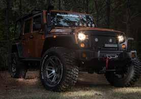 09 New! LED ROCK LIGHT KIT Rugged Ridge LED Rock Lights is a complete package to equip your Jeep or off-road vehicle so that you can see and be seen when piloting the trails after dark.
