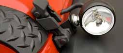 07-17 Wrangler Part # Hood Mounted Lights, 3 Black, 2 Light Kit w/ Wiring Harness 15207.70 Spare Light for Hood Mounted Light Kit, each 15207.