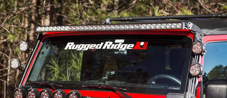 NEW PRODUCTS COMING SOON FAST TRACK 50 LED & A-PILLAR MOUNTS Rugged Ridge designed the new Elite Fast Track 50-inch LED Light Bar to be the most versatile component you ll likely ever bolt to your