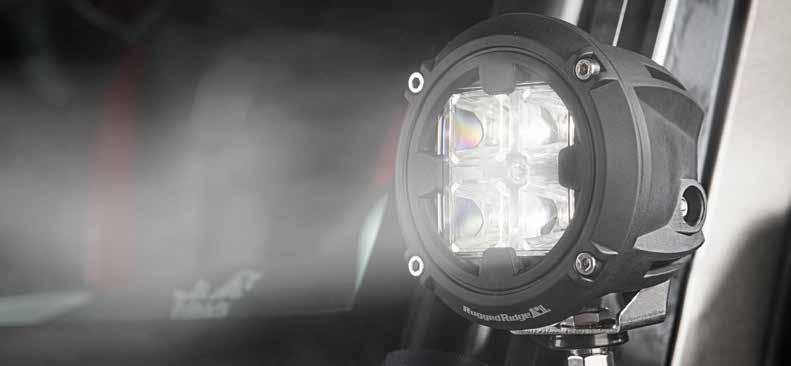 PRODUCT HIGHLIGHT DUAL BEAM LED LIGHTS No Jeep or off-road vehicle is complete without a full array of off-road