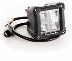 Rugged Ridge now offers an innovative LED light that provides that searing nighttime illumination accented by a
