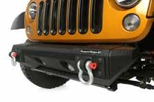 A unique feature of this bumper is that it can be upgraded from a non-winch to a winch bumper.