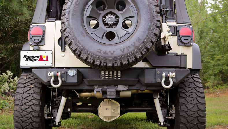 The XHD Aluminum Bumper Pods are approximately 40lbs+ lighter than the average steel off road bumper.