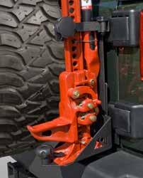OFF ROAD JACK MOUNT JK Off-Road Jack Mount allows you to carry your off-road jack on the outside of your vehicle saving precious cargo space. Fast and easy bolt on installation.