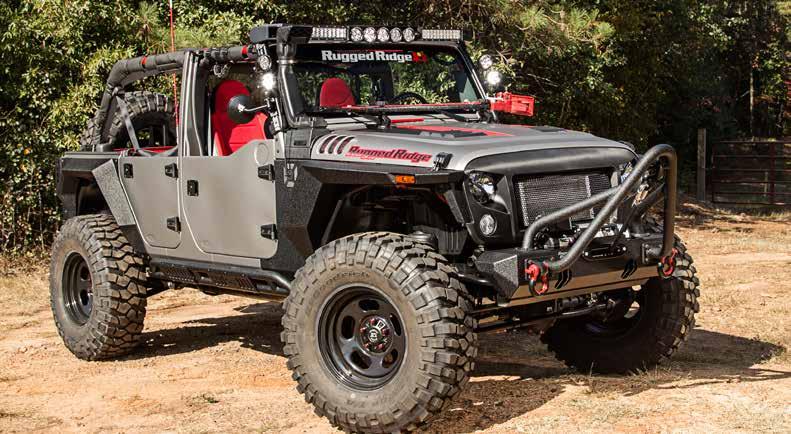 XHD ARMOR FENDERS Rugged Ridge JK XHD Armor Fenders represent some of the most extreme off-road styling that has ever been offered for the Wrangler JK.