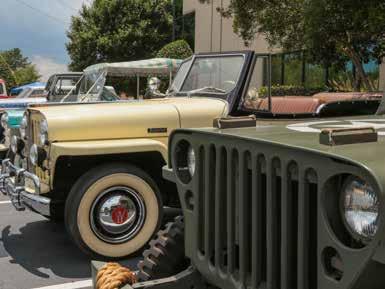 For the first time ever, the corporate Jeep Collection was made available to the public, allowing an up-close look into the history of this iconic American hero; with many models of Jeeps you won t