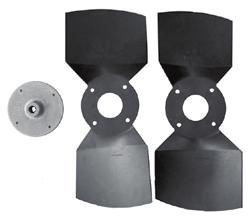 FAN BLADES MULTI-WING FAN BLADES Features Multiwing blades and Bosses are designed to replace a wide range of Condenser and Evaporator fan assemblies.