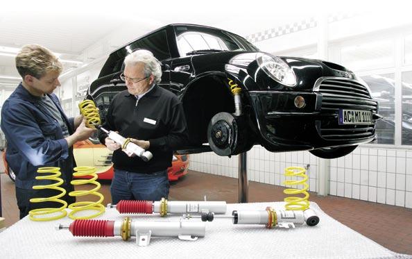 AC Schnitzer suspension technology - Fine tuning in every detail.