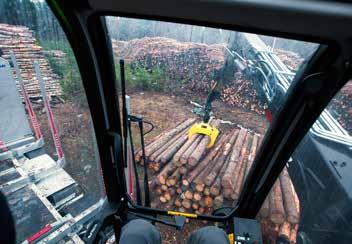 FEATURES AND BENEFITS For handling cut-to-length logs, Hiab s solution is the S-series. Equipped with an ergonomic control station or a customized cabin, these cranes are stable and effective to use.