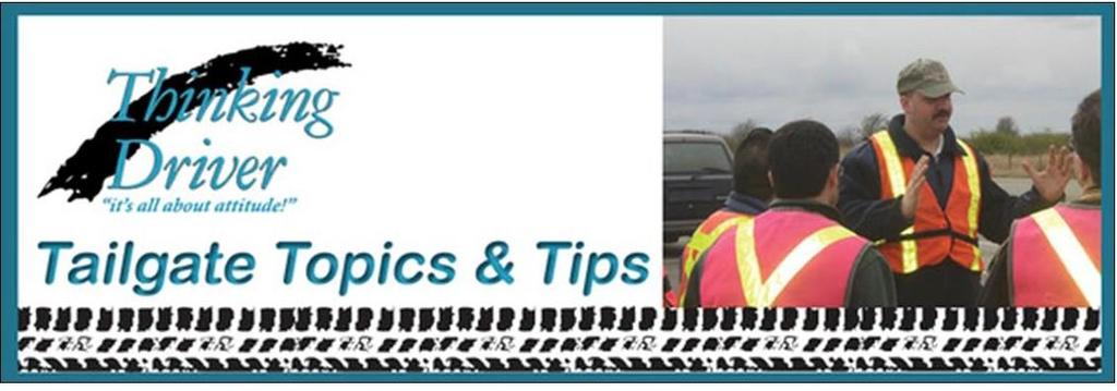 SAFETY MEETING PLANNER & AGENDA SHARE THE ROAD SAFELY WITH TRUCKS! Meeting Leader: Prepare in advance to make this meeting effective.