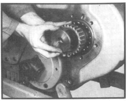 Tighten nut to correct torque. Fig. 93 If transfer case is not equipped with PTO: 12.