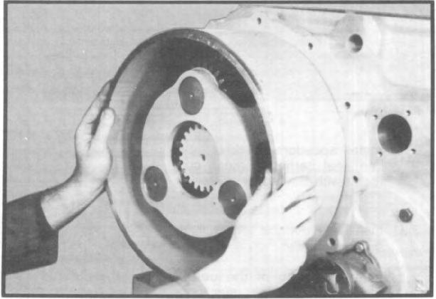 Install large diameter o-ring into planetary cap, if being replaced. Fig. 155 3.