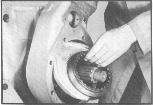 capscrews. Be sure to align oil passages. (See fig. 160.) Fig. 160 2.