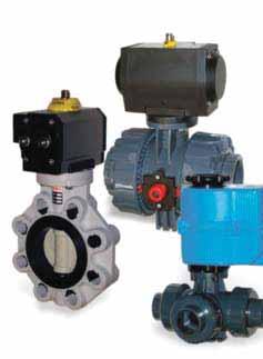 advanced valve. The body is made of standard glass-filled PP while discs are available in PP, PVC, CPVC, PVDF, and ABS.