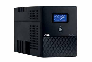 42 ABB UPS PRODUCTS AND SOLUTIONS PRODUCT CATALOG IEC PowerValue 11LI Pro A line-interactive UPS ideal for entry-level network equipment Intended for entry-level network applications such as server