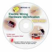 7 MDS300-10 Electric Wiring Hardware Identification Quiz Pack Price: $250.00 A collection of quizzes-only from the electric wiring identification CD-ROM.