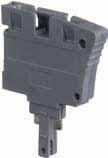 PG5 Component Plugs Terminal Blocks Accessories 1SNK 160 038 S0201 1SNK 160 038 D0201 - Ease components installation ( conponents not supplied with plug ) with our quick plug-in mounting system