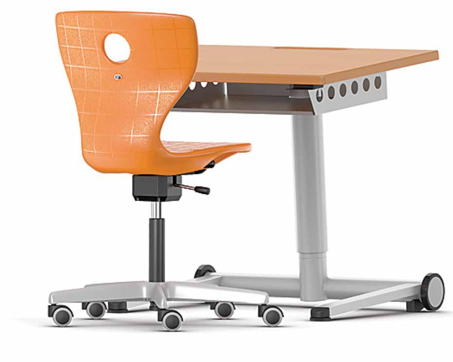 dynamic and mobile student s desk that offers unique possibilities.