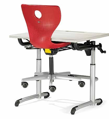 or for staff. Available with casters or fixed glides. Model# Height Price 31505 13.38-16.