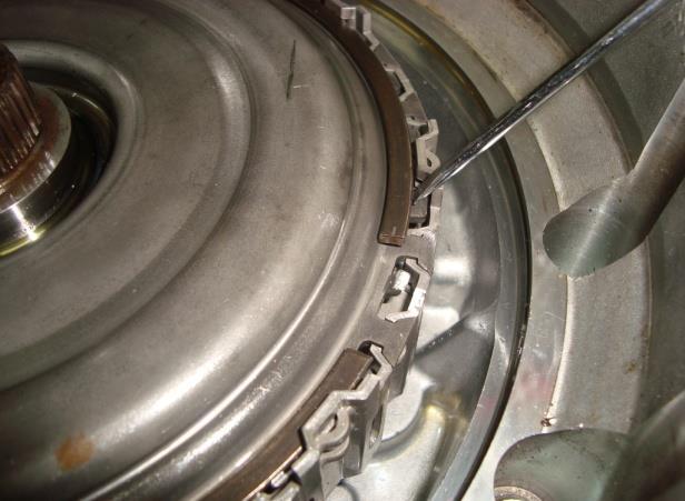 end so that clutch cover is facing up.