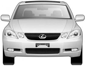 GS450h IDENTIFICATION In appearance, the 2006 GS450h is nearly identical