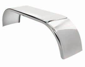 Full Tandem Fenders 304 Stainless Steel 430 Stainless Steel Part No. Size Drop Wt. Description 9506 5506 105 Tip-to-Tip 105 Tip-to-Tip 25.5 25.5 157 lbs. (pair) 157 lbs.