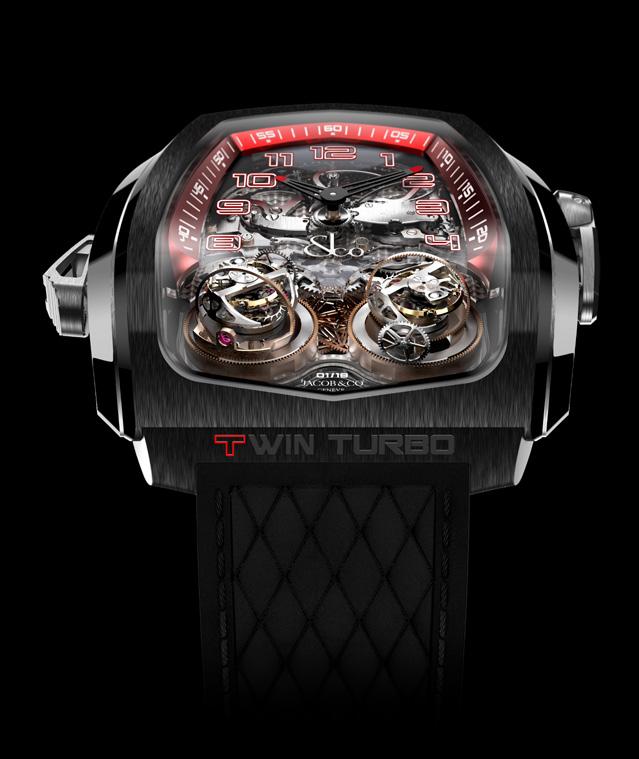 JACOB & CO. TWIN TURBO TWIN TRIPLE AXIS TOURBILLON MINUTE REPEATER A Feat of Time Originally founded in 1986 in New York City, Jacob & Co. celebrates its 30th anniversary this year in 2016.