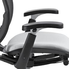R ROMA ROMA model 0 model 0 The Polypropylene Medium Back and the Upholstered Medium Back feature a flexible back construction that provides support, proper spinal alignment and comfort when moving