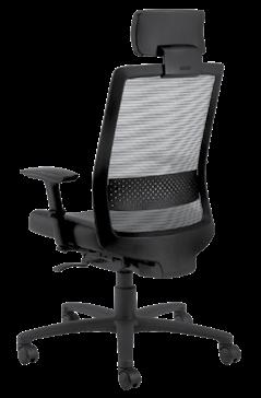 L, M, N, Q, U SPRITZ NESTING/MULTI-PURPOSE CHAIRS STANDARD FEATURES An exceptionally comfortable chair series featuring a sophisticated, translucent mesh and models for all applications.