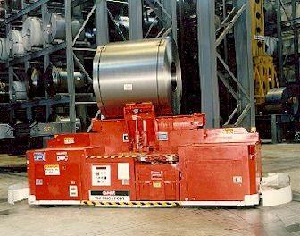 capacity Application Steel Manufacturing Laser Steel Plates BHP Sheet and Coil - Springhill Works Installed 1995 Total AGVs 16 Heavy Coil Handling vehicles, with 38 metric ton capacity